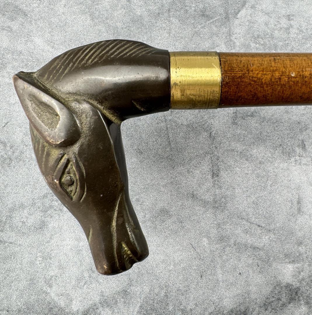 Collapsible Horse Head Cane Walking Stick