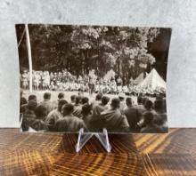 Corpsleader Huhnlein Addresses Hitler Youth Photo