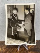 Hitler & General Mackensen On 90th Birthday Photo