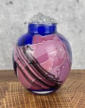 Tony Jojola Art Glass Vase