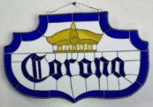 Corona Beer Stained Glass Window
