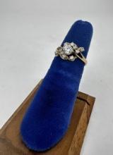 Dana Augustine 14k Gold Diamond Ring