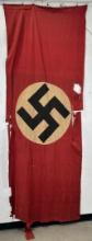 WW2 German NSDAP Battle Worn Banner Flag
