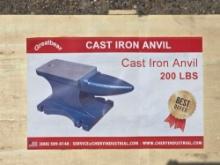 NEW/UNUSED 2024 Greatbear 200LBS Cast Iron Anvil