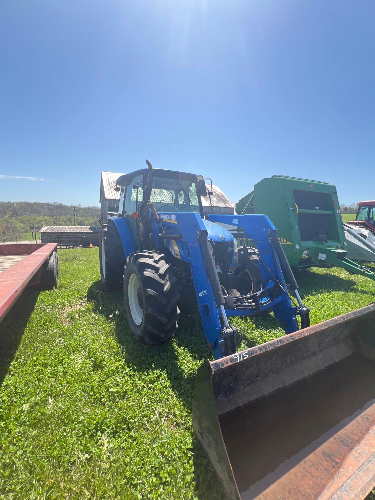 New Holland T5070 cab tractor