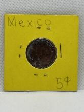 1936 Mexico Un Peso Coin