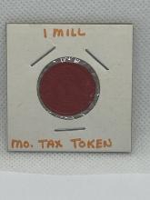 Missouri 1 Mill Sales Tax Token