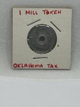 Oklahoma 1 Mill Sales Tax Token