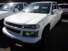 2012 CHEV Colorado Ext Cab  Toolbox  4x4  s/n:161457