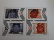 2004 FLEER HOT PROSPECTS MATSUI ICHIRO MANNY RAMIREZ DAVID ORTIZ HOT TANDEMS LOT