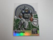 2022 PANINI CONTENDERS OPTIC MICHAEL IRVIN X'S O'S DIE CUT PRIZM RARE SSP COWBOYS