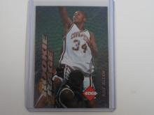 1996-97 COLLECTORS EDGE RAY ALLEN ROOKIE RAGE ROOKIE CARD RC BUCKS