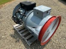 GSI/Farm Fans 28” 15Hp 1 Phase Grain Dryer Axial Fan & Lp Heater Unit