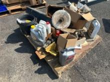 Pallet Of Miscellaneous Truck Parts & Fittings