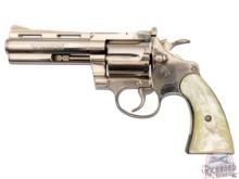 1977 Beautiful Colt Diamondback .38 SPL SA / DA Revolver 4" Nickel