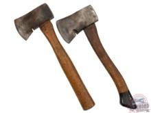 Two Winchester Brand Hatchets / Axes 14" With Nail Pullers