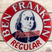 Ben Franklin Regular Gasoline 13.25" Single Gill Gas Pump Globe Lens