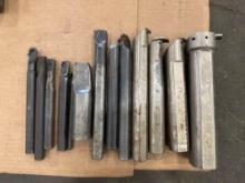 Lot of 13: Boring Bars Ranging From 3/8? Dia X 6? L to 1-7/8? Dia X 9-1/2? L