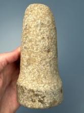 5 3/8" Stunning Bell Pestle, Ex: Dorothy Middleton, Found in Burlington Co., NJ, Ex:Podpora