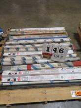 Pallet of ER70S-2, 36"x3/32", Approx. 500# Welding Rod