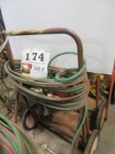 Torch Cart, Regulators, Hose & Smith Torch