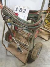 Torch Cart, Regulators, Hose & Smith Torch