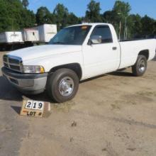 1995 Dodge 2500 2-WD, 5.9 Cummins Diesel Engine Automatic Trans., (One Owne