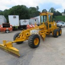 Fiat Allis 65B Motor Grader  Mid Scarifier, Front Blade, 10'x7' Blade, S/N