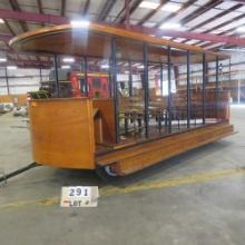 2004 25-Passenger Horse-Drawn Trolly Custom Built,w/Tow Bar Attachment, Hyd