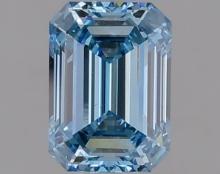 1.3 ctw. VVS2 IGI Certified Emerald Cut Loose Diamond (LAB GROWN)