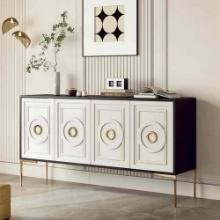 LORENZO Italian Light Luxury Porch Cabinet Modern Simple D 59'' Sideboard