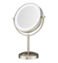 Conair DoubleSided Makeup Mirror Magnifying Lighted 8"