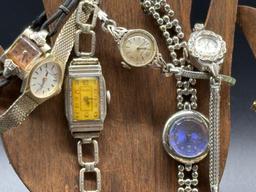 Assortment of Vintage/Antique Ladies Wrist Watches and Watch Parts