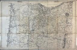 Map of Oregon and Washington-Copyrighted by The Sportsmen's Guide