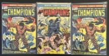 (3) Marvel Comics (The Champions)