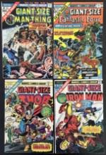 (4) Giant-Size Marvel Comics