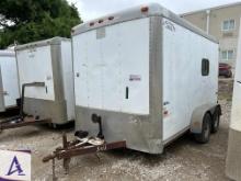 2011 Cargo Craft Trailer Expedition 7'W x 12'L Doghouse Trailer