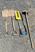 Shovels and Miscellaneous Yard Tools