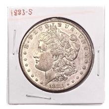 1883-S Morgan Silver Dollar ABOUT UNCIRCULATED