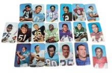 1970 Topps Football Supers lot of 19/35 w/ 3 SPs Greise Butkus some have damage