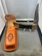 Case XX P159 LSSP Hammerhead lockback pocket knife w/ belt pouch