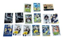 15 Los Angles Chargers Football Cards 2004-2023 Justin Herbert, LaDainian Thomson And More