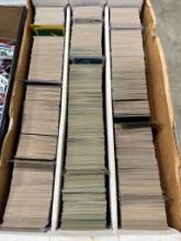 LOCAL PICKUP ONLY Baseball Cards 3 row box w/ 82 and 83 Topps No Shipping for this item