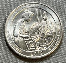 2019-W Lowell State Quarter (West Point Mint)