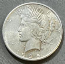 1925 Peace Silver Dollar, 90% Silver