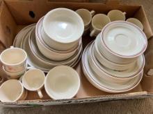 Correlle Dishware, approx. 15 of each piece