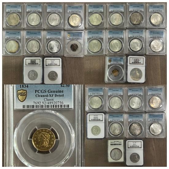 3 Day One Owner Coin Collection Auction Day 1