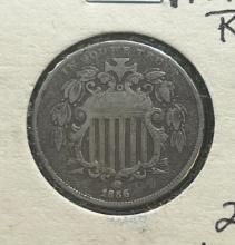1866 US Shield Nickel