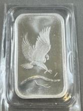 One Troy Ounce .999 Silver Bar, Sigma Tested