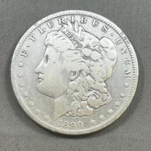 1890-O Morgan Silver Dollar, 90% silver